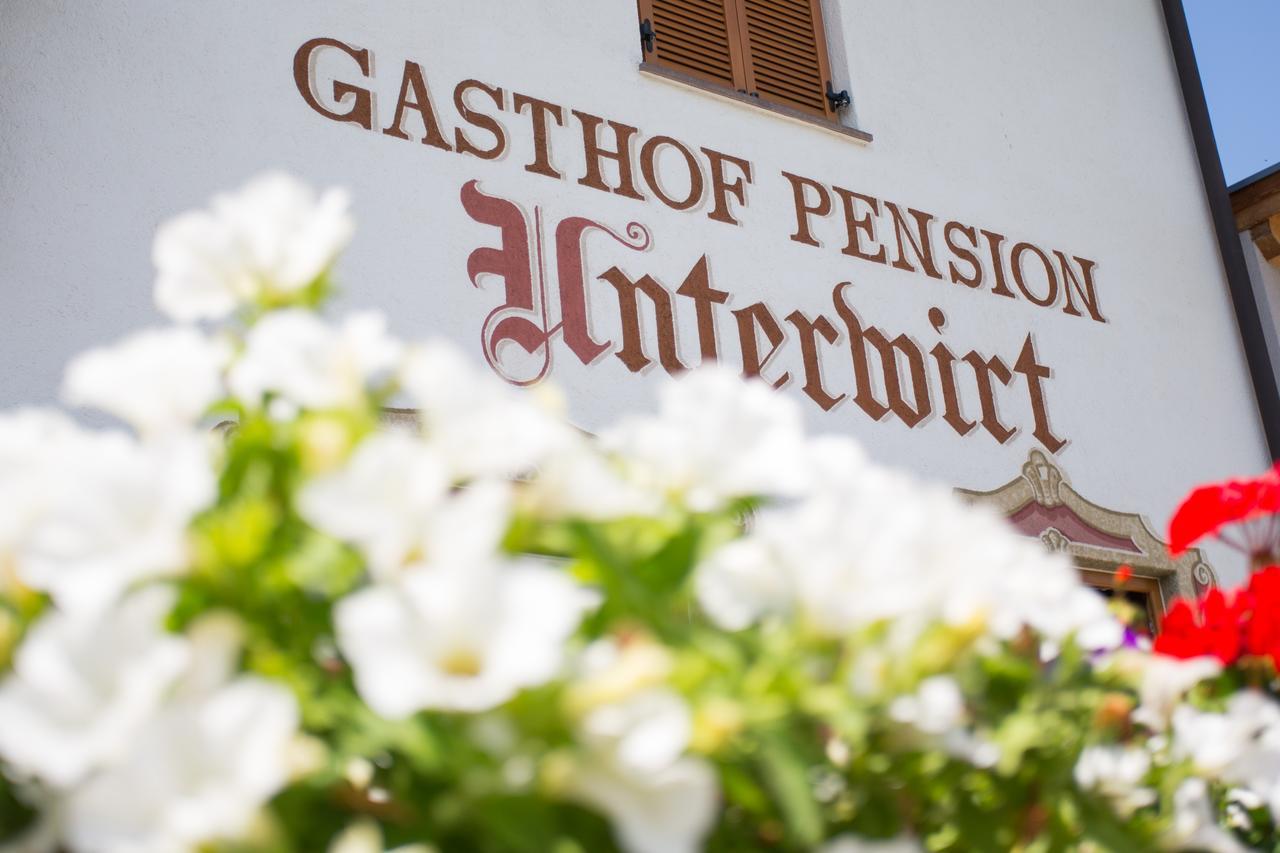 Hotel Gasthof Pizzeria Unterwirt Steinegg Exterior foto